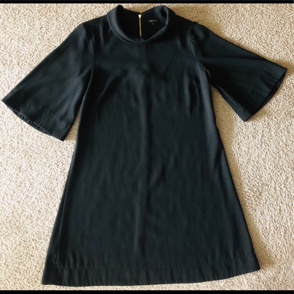 River Island Dress🌹Cowl Neck & Gold Tone Zipper